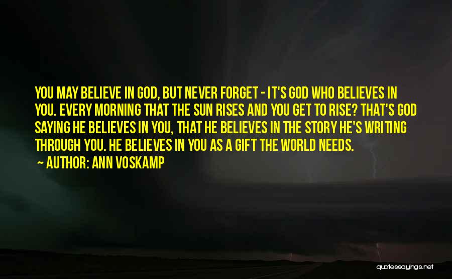 God Writing Your Story Quotes By Ann Voskamp