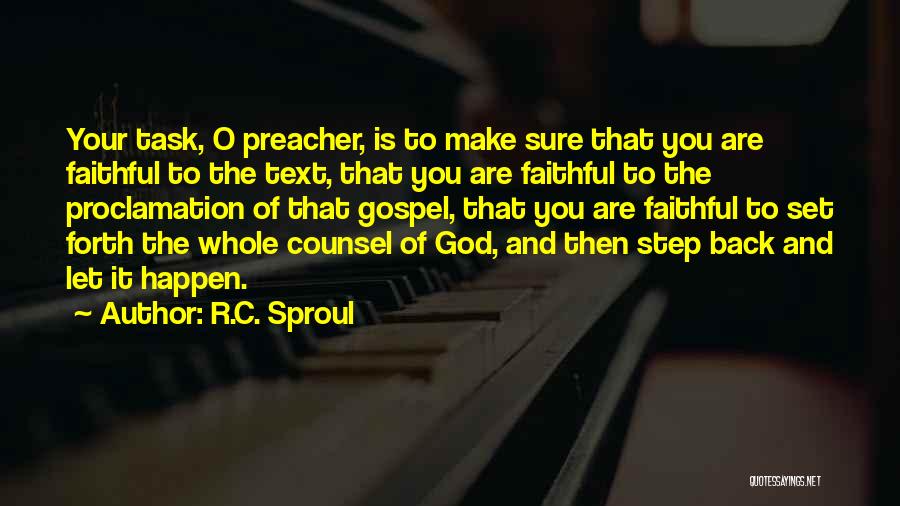 God You Are Faithful Quotes By R.C. Sproul