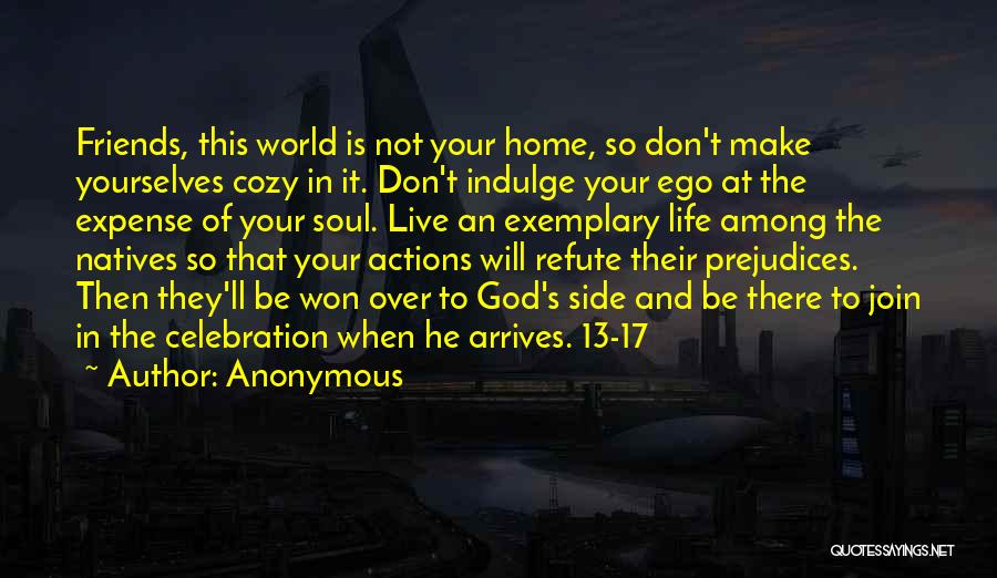 God Your Side Quotes By Anonymous