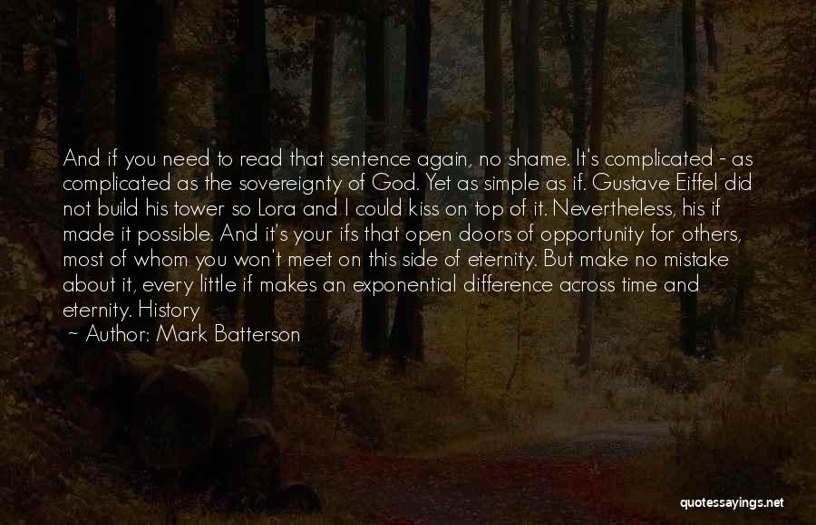 God Your Side Quotes By Mark Batterson