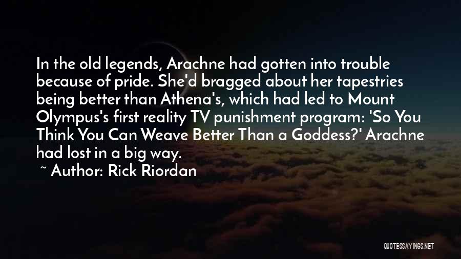 Goddess Athena Quotes By Rick Riordan