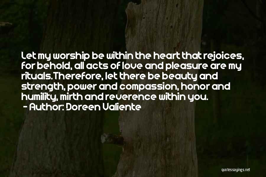 Goddess Of Beauty Quotes By Doreen Valiente