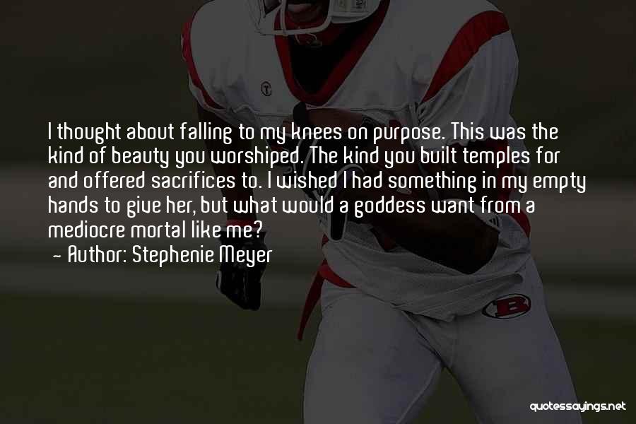 Goddess Of Beauty Quotes By Stephenie Meyer
