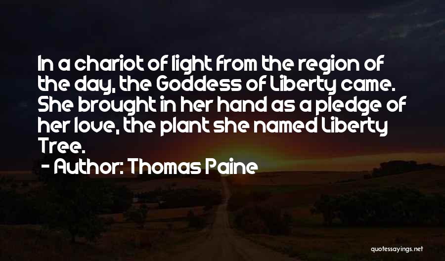 Goddess Of Light Quotes By Thomas Paine