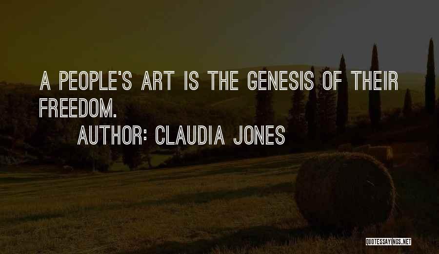 Godeau Alsemberg Quotes By Claudia Jones