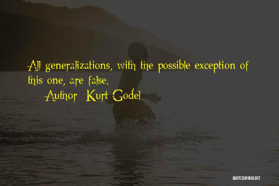 Godel Quotes By Kurt Godel