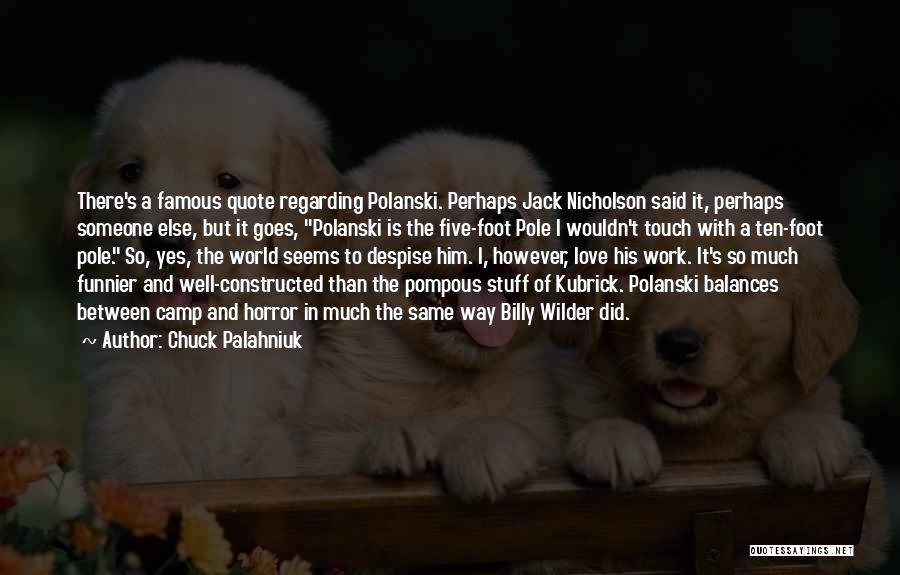 Godfather Pt 2 Quotes By Chuck Palahniuk