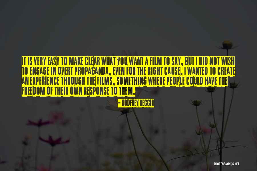 Godfrey Reggio Quotes 333596 Godfrey Reggio Quotes 333596