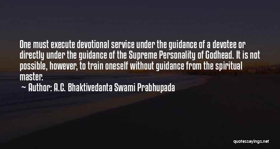 Godhead Quotes By A.C. Bhaktivedanta Swami Prabhupada