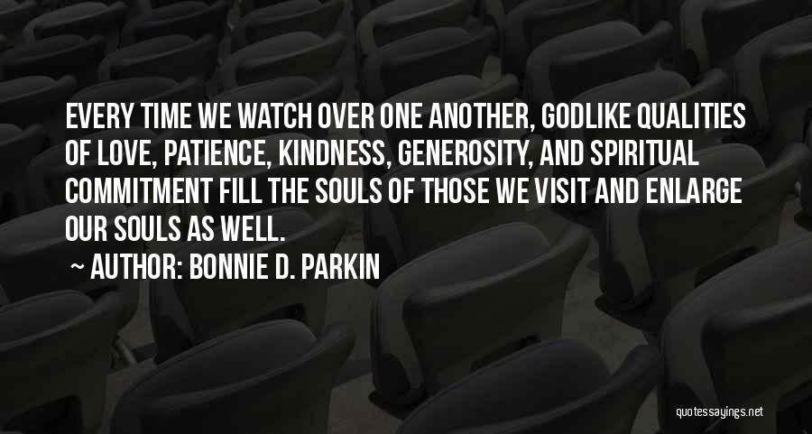 Godlike Quotes By Bonnie D. Parkin