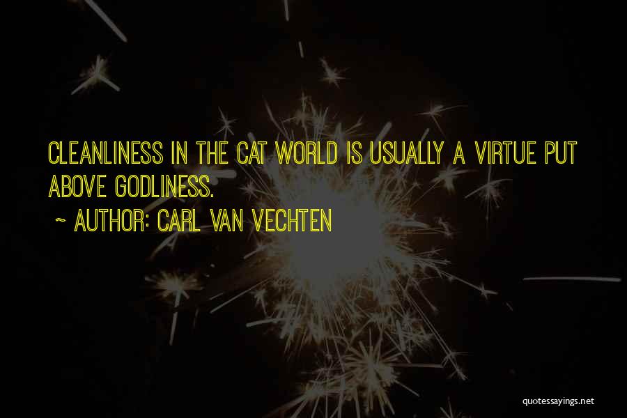 Godliness Cleanliness Quotes By Carl Van Vechten