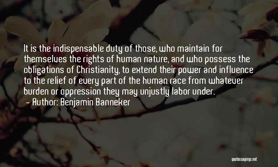 Godly Duty Quotes By Benjamin Banneker