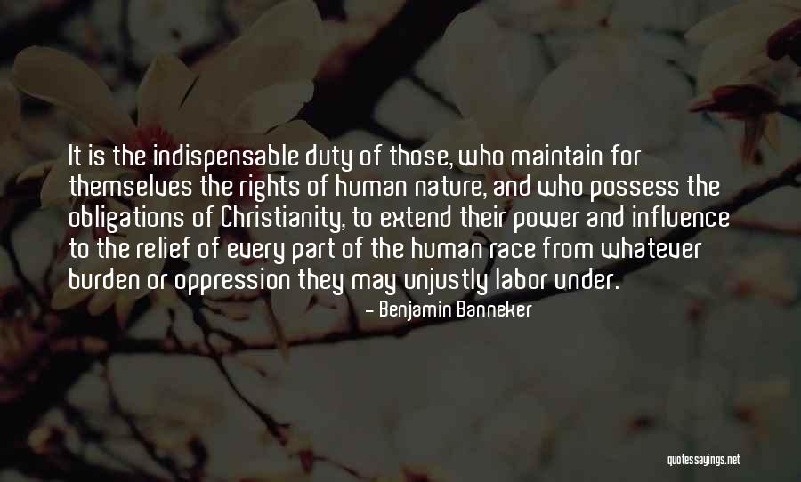 Godly Duty Quotes By Benjamin Banneker