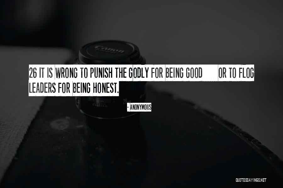 Godly Leaders Quotes By Anonymous Godly Leaders Quotes By Anonymous