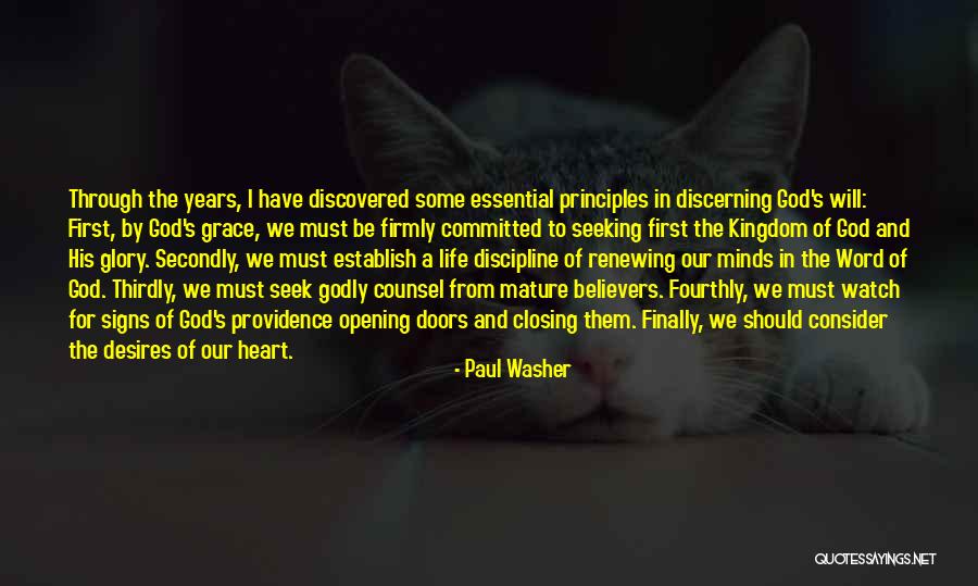 Godly Life Quotes By Paul Washer