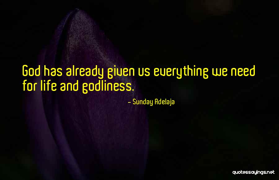 Godly Life Quotes By Sunday Adelaja Godly Life Quotes By Sunday Adelaja