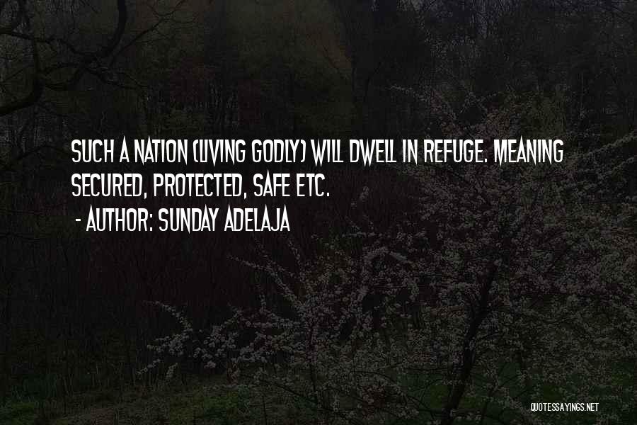 Godly Living Quotes By Sunday Adelaja