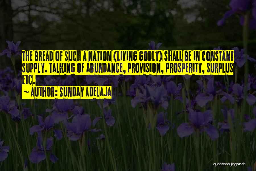 Godly Living Quotes By Sunday Adelaja