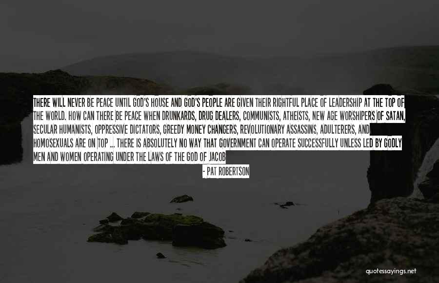 Godly Peace Quotes By Pat Robertson Godly Peace Quotes By Pat Robertson