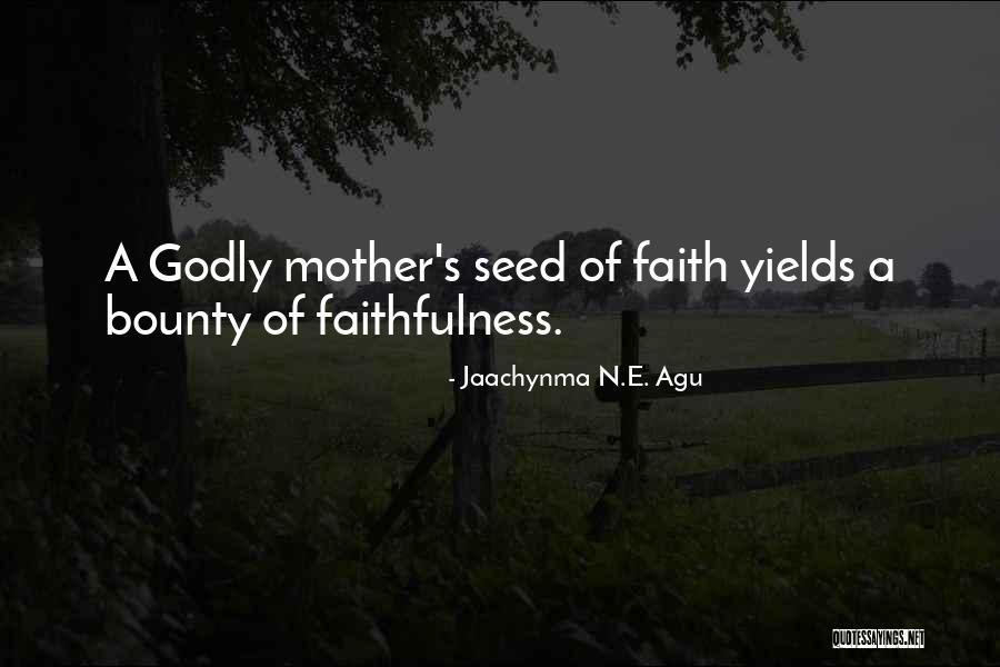 Godly Principles Quotes By Jaachynma N.E. Agu Godly Principles Quotes By Jaachynma N.E. Agu