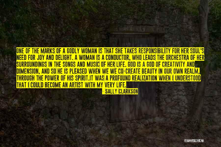 Godly Woman Quotes By Sally Clarkson