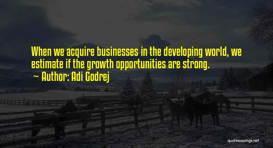 Godrej Quotes By Adi Godrej