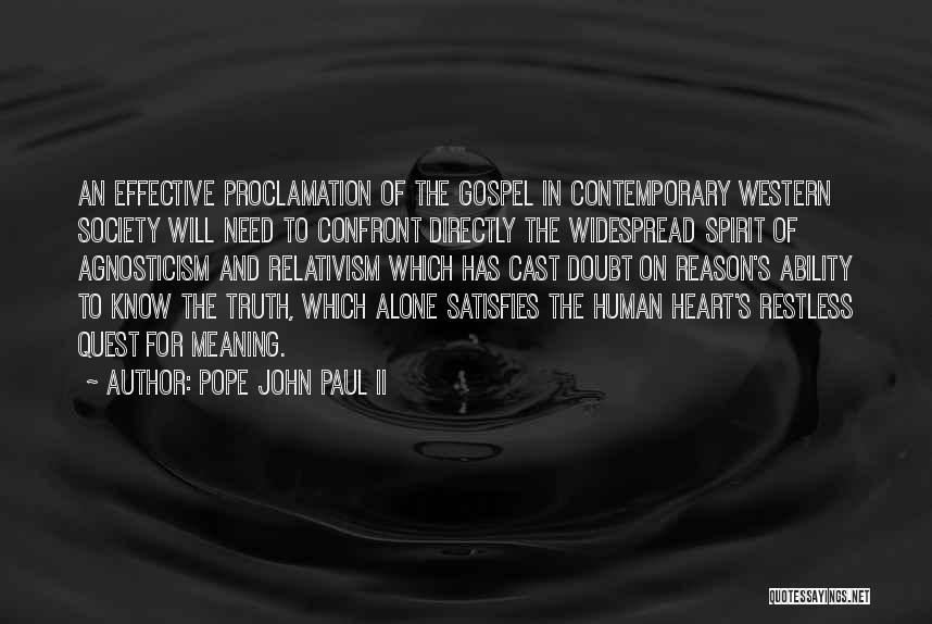 God's Ability Quotes By Pope John Paul II