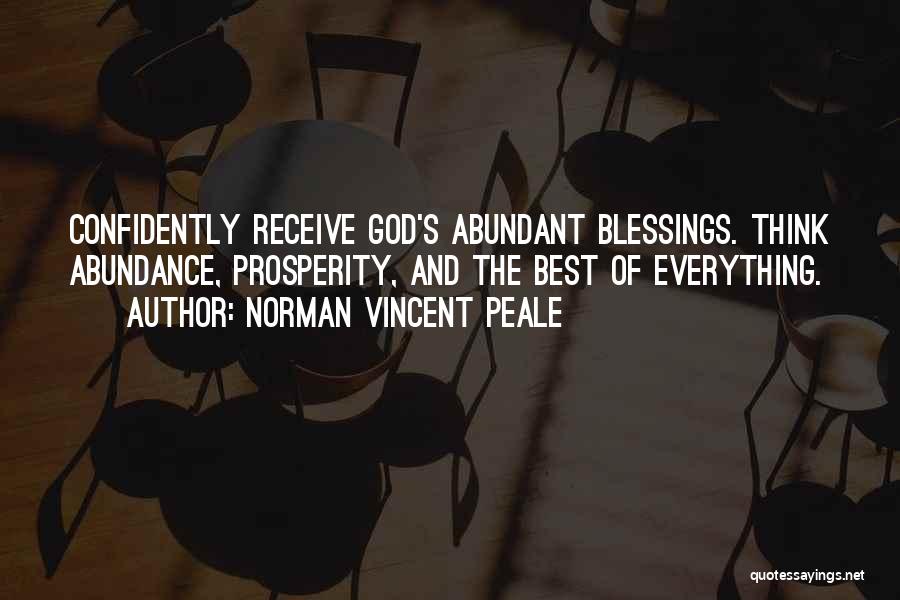 God's Abundance Quotes By Norman Vincent Peale