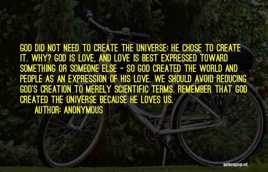 God's Best Creation Quotes By Anonymous