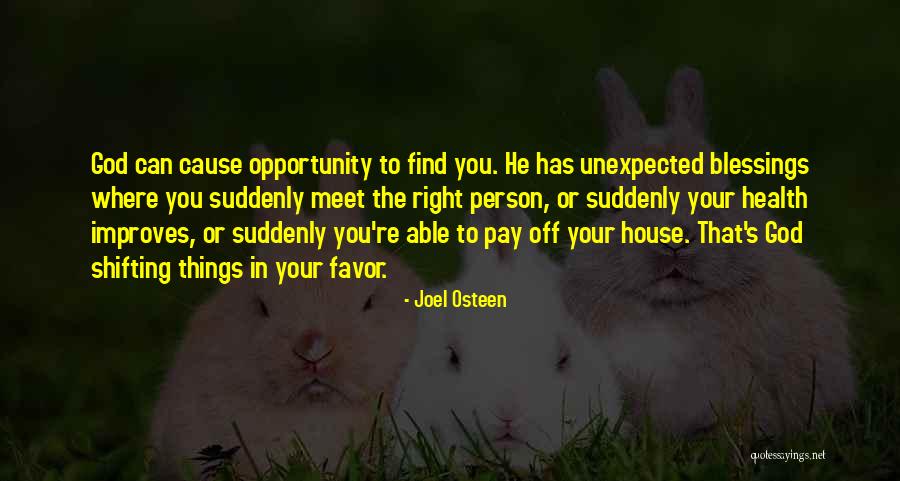 God's Blessings To You Quotes By Joel Osteen God's Blessings To You Quotes By Joel Osteen