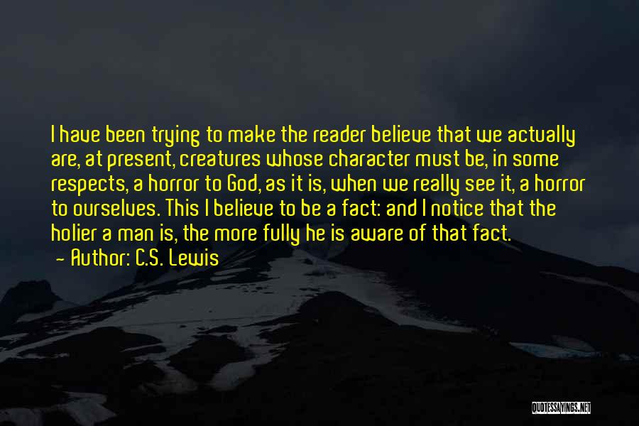 God's Character Quotes By C.S. Lewis