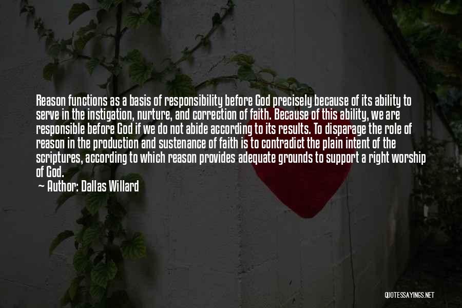 God's Correction Quotes By Dallas Willard
