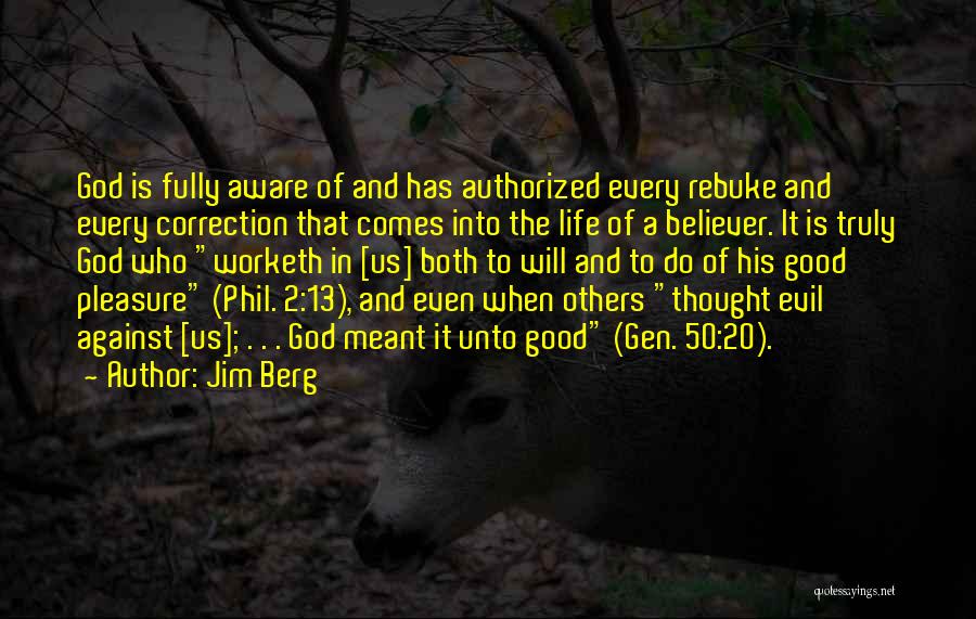 God's Correction Quotes By Jim Berg