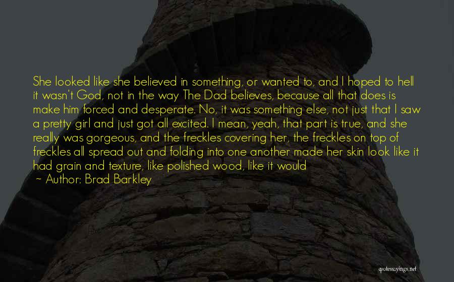 God's Covering Quotes By Brad Barkley