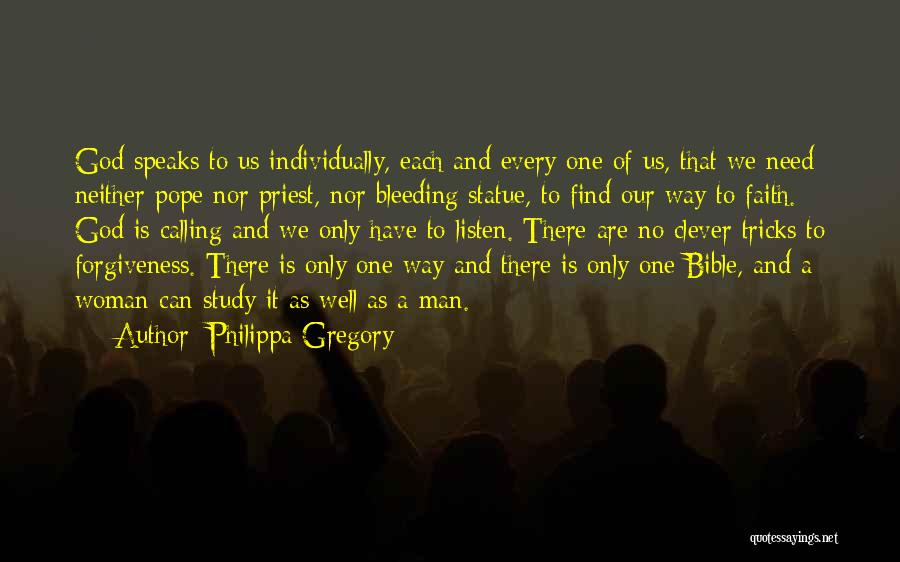 God's Forgiveness Bible Quotes By Philippa Gregory