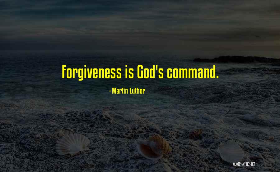 God's Forgiveness Quotes By Martin Luther