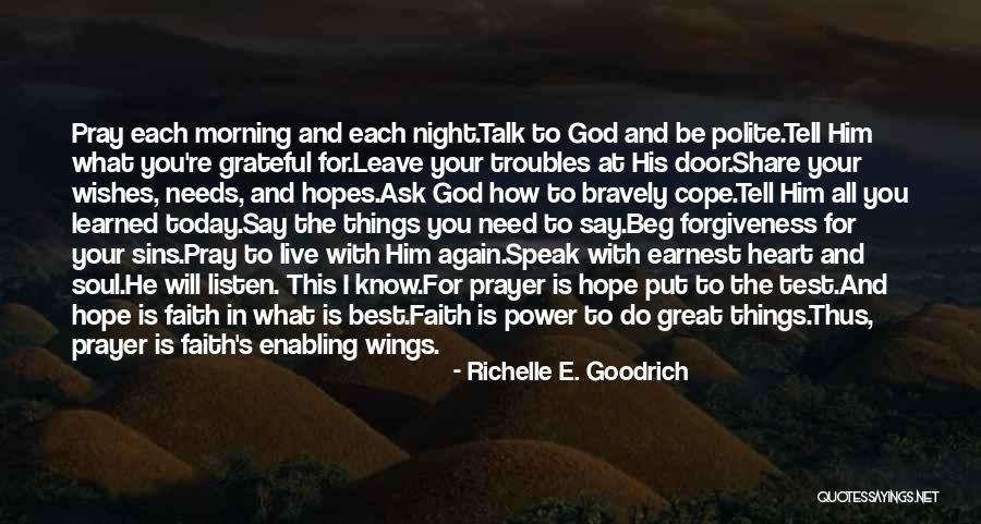 God's Forgiveness Quotes By Richelle E. Goodrich