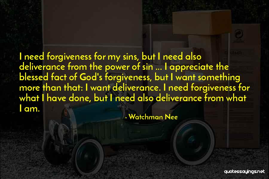 God's Forgiveness Quotes By Watchman Nee