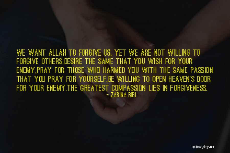 God's Forgiveness Quotes By Zarina Bibi