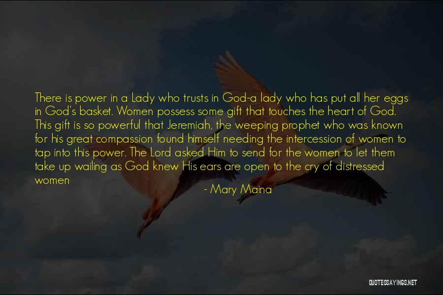 God's Gift Of Love Quotes By Mary Maina