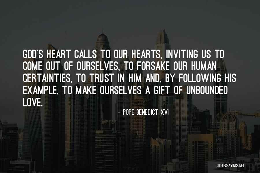 God's Gift Of Love Quotes By Pope Benedict XVI God's Gift Of Love Quotes By Pope Benedict XVI