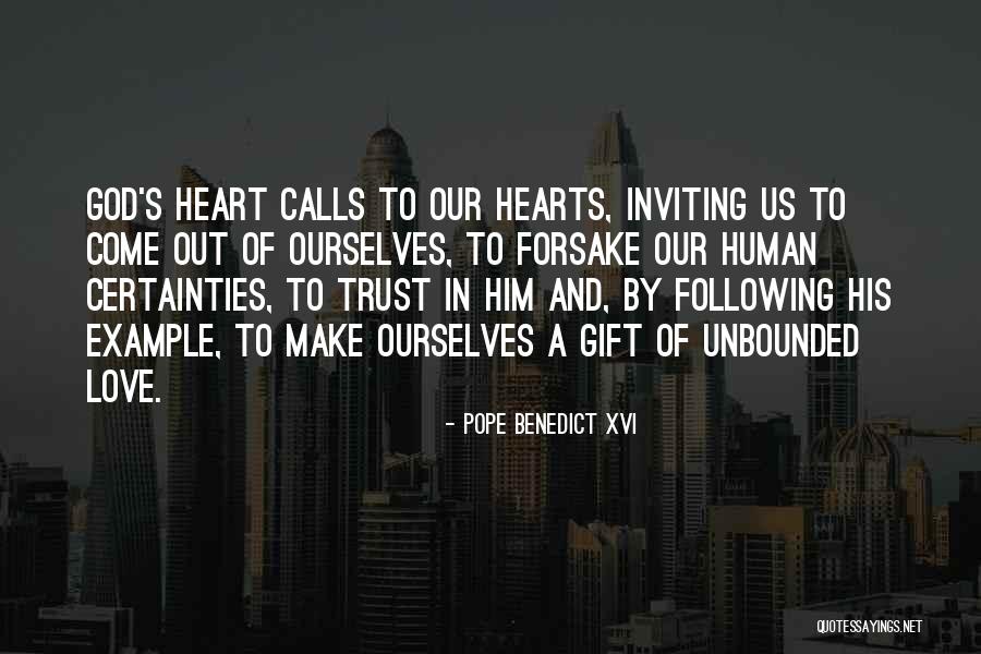 God's Gift Of Love Quotes By Pope Benedict XVI