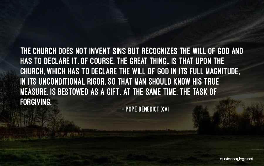 God's Gift To Man Quotes By Pope Benedict XVI