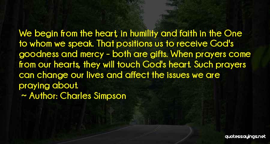 God's Gifts To Us Quotes By Charles Simpson