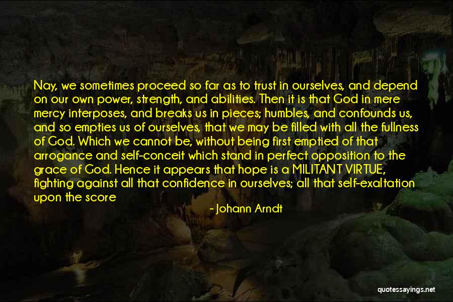 God's Grace And Mercy Quotes By Johann Arndt
