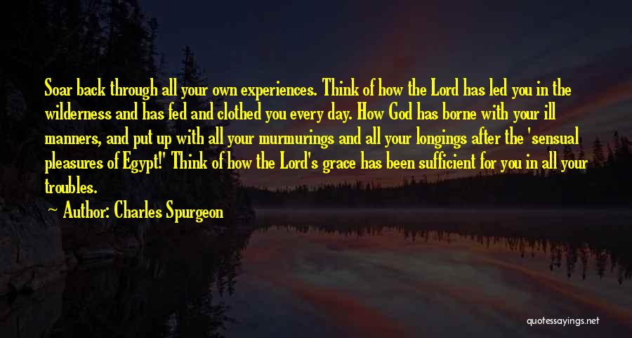 God's Grace Is Sufficient For Me Quotes By Charles Spurgeon