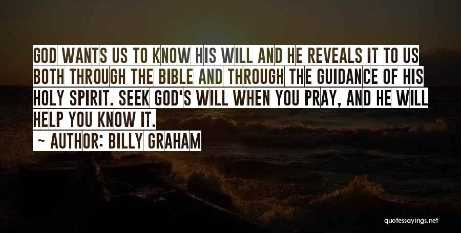 God's Guidance Quotes By Billy Graham