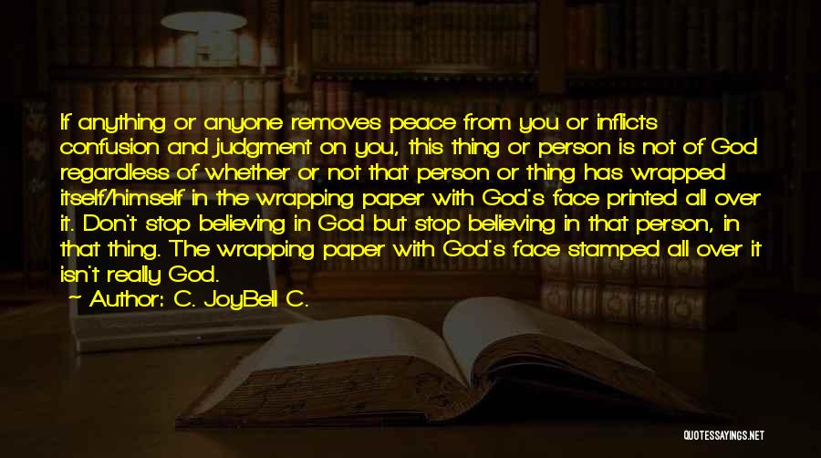 God's Guidance Quotes By C. JoyBell C.