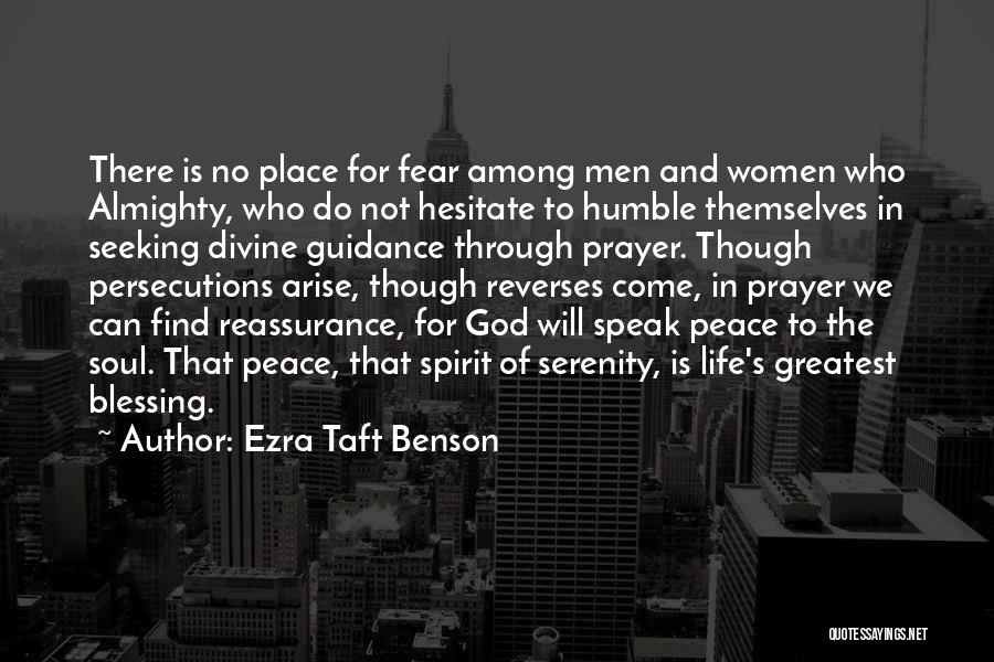 God's Guidance Quotes By Ezra Taft Benson