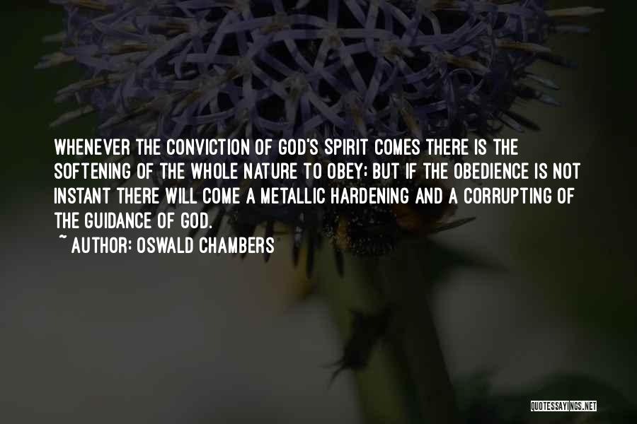 God's Guidance Quotes By Oswald Chambers